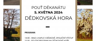 Děkanátní pouť na Dědkovskou horu - 5. května 2024