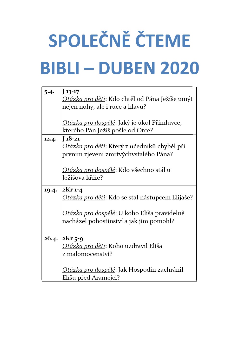 SPOLEČNĚ ČTEME BIBLI - DUBEN-1 copy
